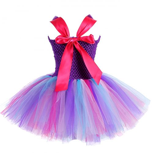  AQTOPS Girls Birthday Party Tutu Outfits Fluffy Tulle Dress Costumes