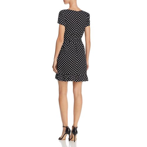  AQUA Polka Dot Wrap Dress - 100% Exclusive