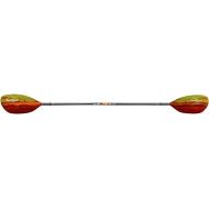 AQUA BOUND Whiskey Fiberglass Straight Shaft 4-Piece Kayak Paddle