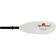 Aqua Bound Aquabound Stingray Hybrid 4-Piece Kayak Paddle with White Fiberglass Blade & Posi-Lok Carbon Shaft, 230 cm