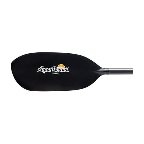  AQUA BOUND Shred Carbon Whitewater 1-Piece Kayak Paddle