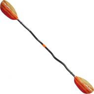 AQUA BOUND Whiskey Fiberglass Bent Shaft 2-Piece Kayak Paddle