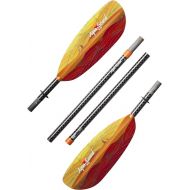 AQUA BOUND Tango Fiberglass Straight Shaft 4-Piece Kayak Paddle