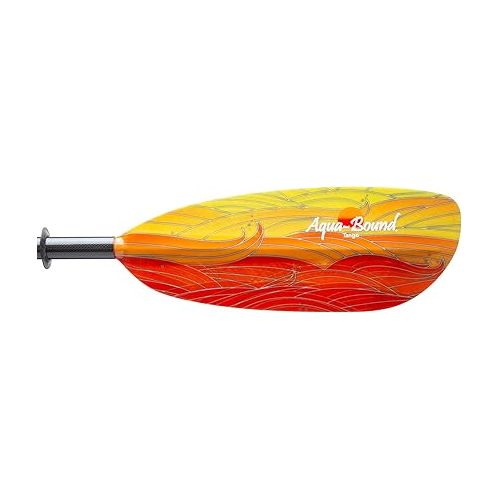  AQUA BOUND Tango Fiberglass Bent Shaft 2-Piece Kayak Paddle