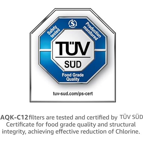  AQUA CREST TUV SUD Certified Coffee Water Filter, Replacement for Braun® KWF2, 3105, 3107, 3112, 3116, KF600, KF580, KF510, KF190, KF180, KF157, KF150, KF145, KFT16 (Pack of 2)