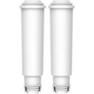 AQUACREST TUV SUD Certified Coffee-Machine Water Filter Replacement for Krups F088 Filter, XP5220, XP5240, EA82 and EA9000-Including Various Models of AEG®, Bosch®, Siemens®, Gaggenau® (Pack of 2)