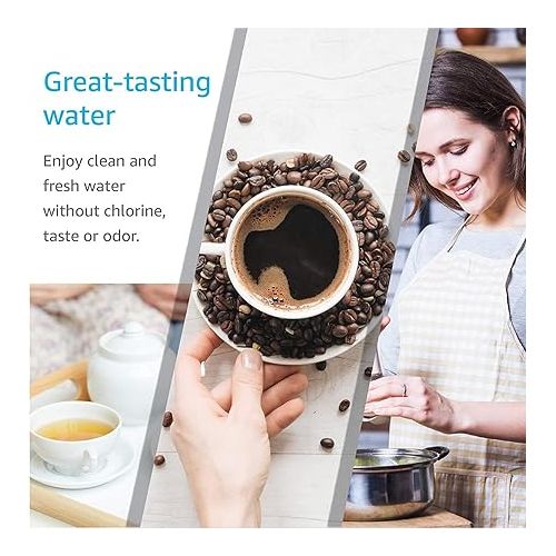  AQUA CREST Water Filter, Intended for Brita® Elite® Water Filter, Pitchers and Dispensers, Everyday, UltraMax, Metro+, XL and More, Lasts 6 Months, 1 Pack