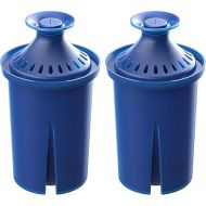 AQUA CREST Water Filter, Intended for Brita® Elite® Water Filter, Pitchers and Dispensers, Everyday, UltraMax, Metro+, XL and More, Lasts 6 Months, 2 Pack