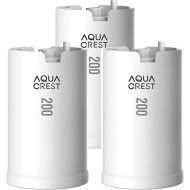 AQUACREST WFFMC303X Faucet Water Filter, Replacement for DuPont® FMC303X, WFFMC300X Faucet Mount Water Filtration Cartridge, 200-Gallon (Pack of 3)