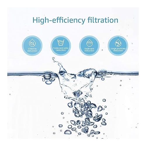  AQUACREST WFFMC303X Faucet Water Filter, Replacement for DuPont® FMC303X, WFFMC300X Faucet Mount Water Filtration Cartridge, 200-Gallon (Pack of 3)
