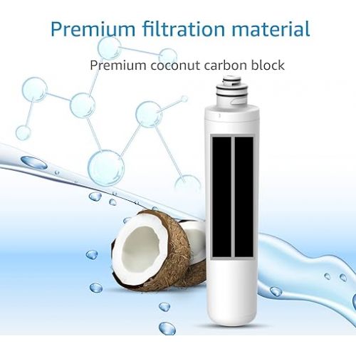  AQUACREST 750R Drinking Water Filter, Replacement for Culligan 750R Level 1 (Pack of 2), Model No.WF36-75, Package May Vary