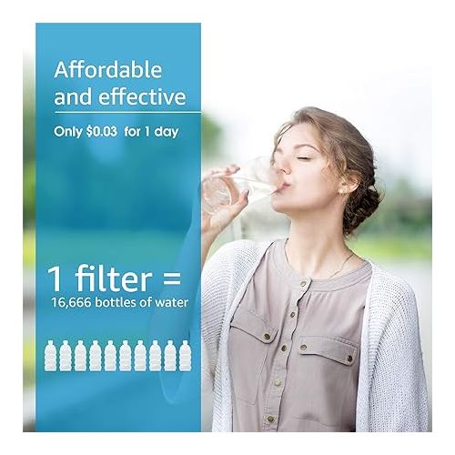  AQUACREST 750R Drinking Water Filter, Replacement for Culligan 750R Level 1 (Pack of 2), Model No.WF36-75, Package May Vary