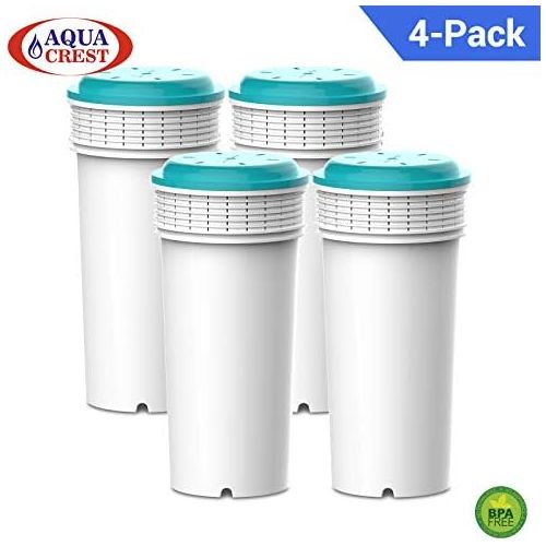  Aqua Crest AquaCrest AQK-42371240 Wasserfilterpatronenersatz, Kompatibel mit Tommee Tippee Prep System (4)