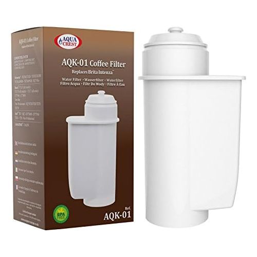  Aqua Crest AquaCrest AQK-01 Kaffeemaschinen Wasserfilter Ersatz fuer Brita Intenza; Siemens TZ70033, TCZ7003, TZ70003, EQ. Serie; Bosch 12008246 - Kaffeevollautomat Wasserfilterpatrone (2)