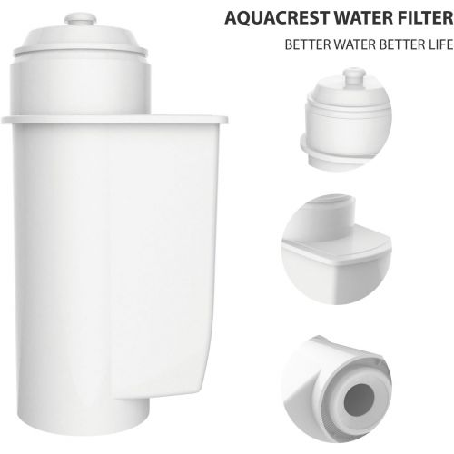  Aqua Crest AquaCrest AQK-01 Kaffeemaschinen Wasserfilter Ersatz fuer Brita Intenza; Siemens TZ70033, TCZ7003, TZ70003, EQ. Serie; Bosch 12008246 - Kaffeevollautomat Wasserfilterpatrone (2)