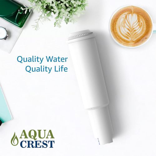  AQUACREST Claris White TUEV SUED Certified Coffee Machine Water Filter, Compatible with Jura Clearyl White, 64553, 7520, 60209, 68739, 62911 - Including Various Models of Nespresso,