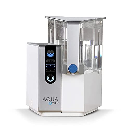  AquaTru - Countertop Water Filtration Purification System with Exclusive 4-Stage Ultra Reverse Osmosis Technology (No Plumbing or Installation Required) BPA Free