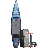 AQUAGLIDE Inflatable Stand Up Paddle Board with Premium SUP Accessories - Backpack, Leash, and Hand Pump - Roam 12.5' ISUP, Multicolor (585421104)