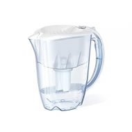 AQUAPHOR Ideal 7-Cup Water Filter Pitcher - White with 1 x B15 Filter - Fits in The Fridge Door - Reduces Limescale and Chlorine - Ideal for Seven Cups