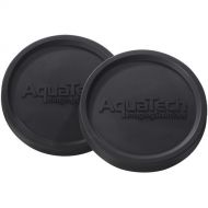 AQUATECH Port Caps Set with 2 Front and 2 Rear Flat Port Covers