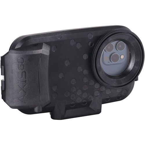  AQUATECH AxisGO 12 Pro Max Water Housing for iPhone (Deep Black)