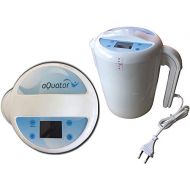 [아마존베스트]AQuator Water Ioniser aQ Basic | Alkaline Water | Acid Water | Handy Tabletop Device | 3 Litres (with Silver Rod)