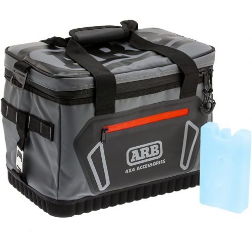  ARB 10100376 Collapsible Cooler Bag with Plastic Ice Cooler Brick to Retain Ice for up to 12 Hours that Folds FLAT