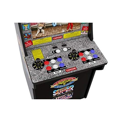  [아마존 핫딜]  [아마존핫딜]ARCADE1UP Arcade1Up Street Fighter - Classic 3-in-1 Home Arcade, 4Ft