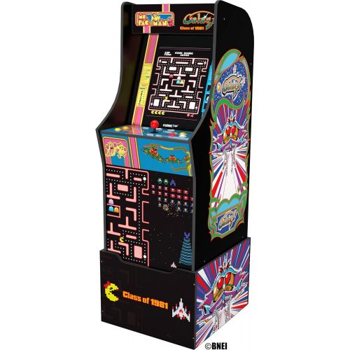  ARCADE1UP Ms. Pac-Man / Galaga Class of 81 Arcade Machine - Electronic Games;