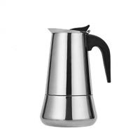 ARCH Stovetops Espresso Maker, Coffee Maker, Moka Pot, Stainless Steel Coffee Pot, Suitable for Induction Hob, 100Ml/200Ml/300Ml