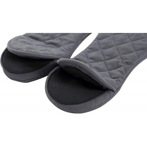  [아마존 핫딜] ARCLIBER Oven Mitts and Potholders,4PCS Heat Resistant Kitchen Gloves,Cotton Lining Neoprene Non-Slip Rubber Surface 2 Oven Mitts,2 Pot Holders for Cooking,Baking,Grilling,Barbecue