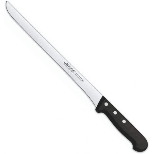  ARCOS Series Universal - Slicing Knife Ham Knife - Blade Nitrum Stainless Steel 11 - Handle Polyoxymethylene (POM) Black Color,standard,281904