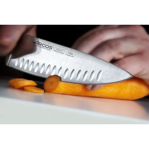  ARCOS Arcos Fully Forged Kyoto 8-Inch Granton Edge Chef Knife