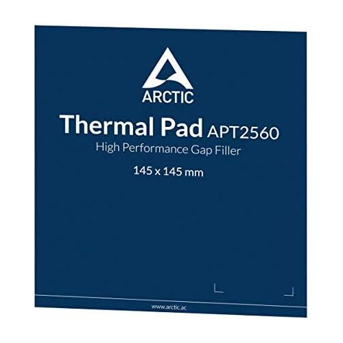  [아마존 핫딜]  [아마존핫딜]ARCTIC Thermal Pad  Exzellente Warmeleitung durch Silikon und speziellen Fueller, geringe Harte - Idealer Gap-Filler - sehr einfache Installation, sichere Handhabung Groesse: 145x145