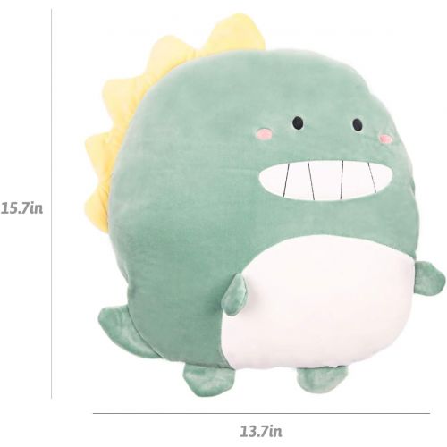  [아마존베스트]ARELUX Soft Dinosaur Plush Hugging Pillow Cute Stuffed Animal Toy Kids Gifts for Birthday, Valentine, Christmas