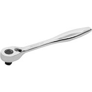 ARES 42070 - 1/2-Inch Drive 120 Tooth Ratchet - 3 Degree Swing Arc - Ergonomic Handle and Professional Gear Structure