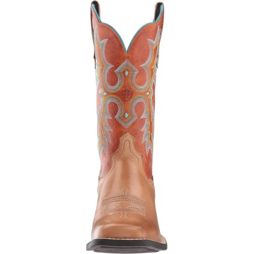  Ariat Womens Tombstone Wide Square Toe Western Cowboy Boot