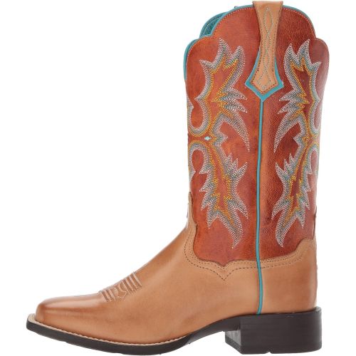  Ariat Womens Tombstone Wide Square Toe Western Cowboy Boot