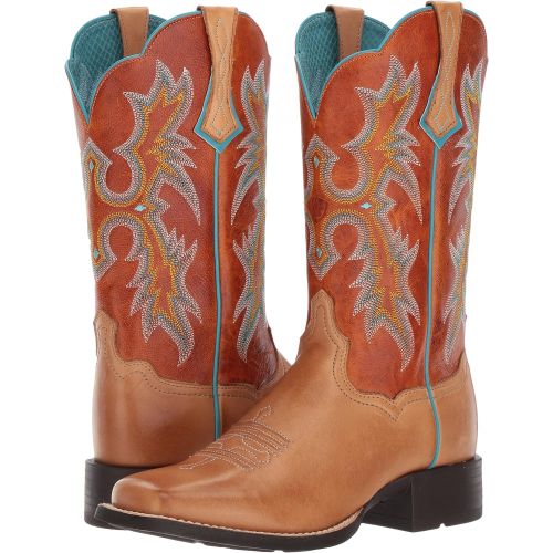  Ariat Womens Tombstone Wide Square Toe Western Cowboy Boot