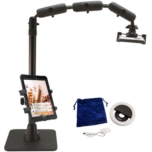  ARKON Remarkable Creators Phone and Tablet Stand with Ring Light Bundle