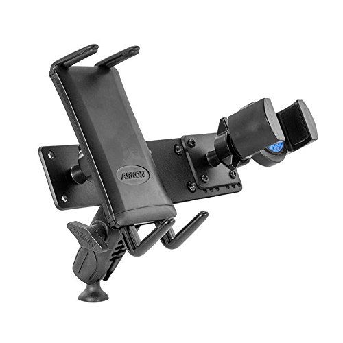  ARKON TW Broadcaster Combo  Midsize Tablet and Phone Tripod Mount Holder for Live Streaming