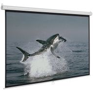 ARKSEN 120 Manual Pull Down Auto-Lock Projector Projection Screen White 96x72 HD Moive 4:3