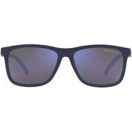 ARNETTE Unisex Sunglasses Matte Black Frame, Dark Green Lenses, 56MM