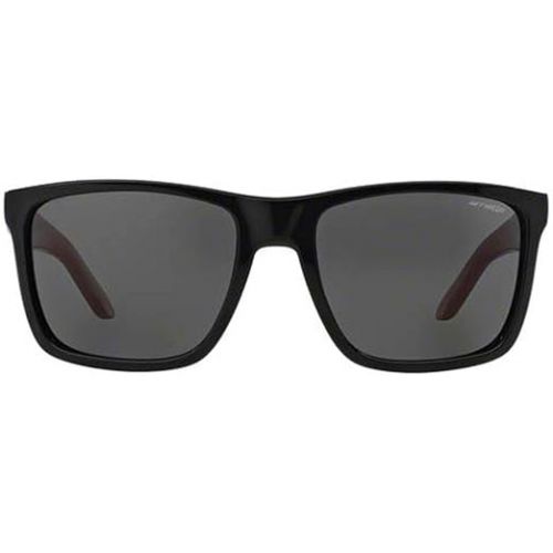  ARNETTE WITCH DOCTOR AN4177 230887 Sunglasses Black & Red Frame 59mm w/Grey Lens