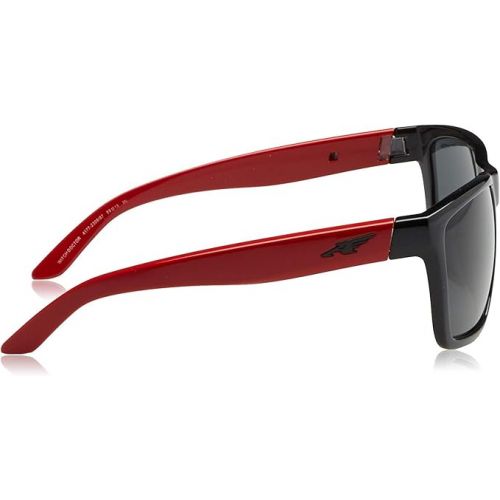  ARNETTE WITCH DOCTOR AN4177 230887 Sunglasses Black & Red Frame 59mm w/Grey Lens