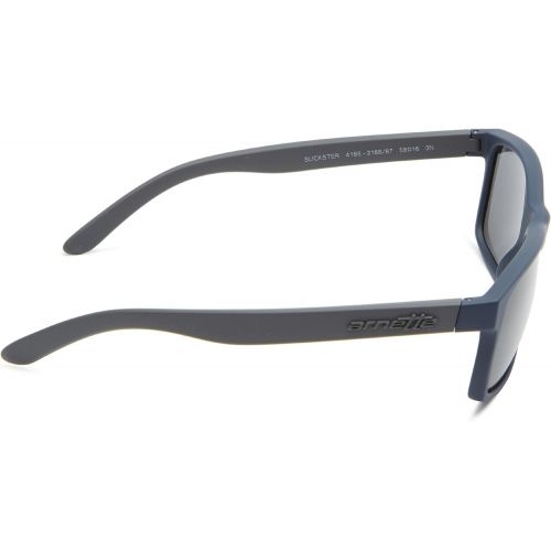  Arnette Mens Slickster AN4185-08 Rectangular Sunglasses