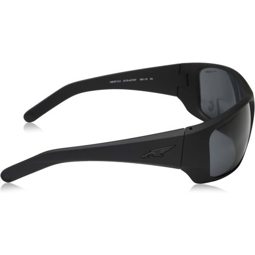  Arnette Mens Heist 2.0 0AN4215 Rectangular Sunglasses, FUZZY BLACK, 66 mm