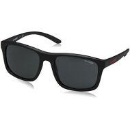 Arnette Mens Complementary Square Sunglasses, Matte Black, 57 mm