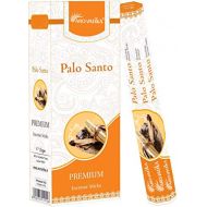 인센스스틱 ARO VATIKA Palo Santo Natural (Masala) Incense Sticks 6 Hexa Pack of 20 Sticks Each