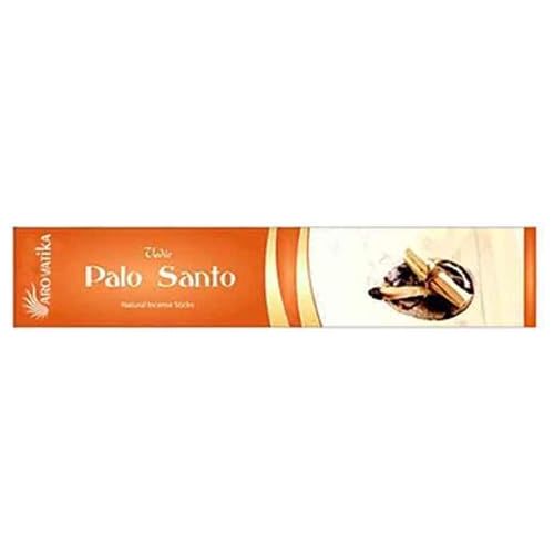  인센스스틱 ARO VATIKA Vedic 6 Assorted Natural Masala Incense Sticks of 90 Gm (Palo Santo, Vanilla, Nag Champa, White Sage, Buddha Flora, Patchouli) Variety Pack D’